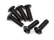 HPI 109070 - BUTTON HEAD SCREW M5X16MM (HEX SOCKET/6PCS) 3.0MM HEX SOCKET